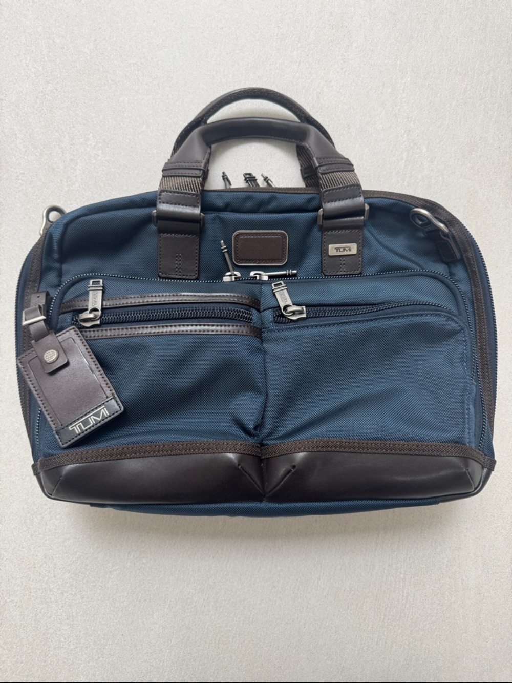 Tumi Alpha Bravo Andersen Slim Commuter Briefcase